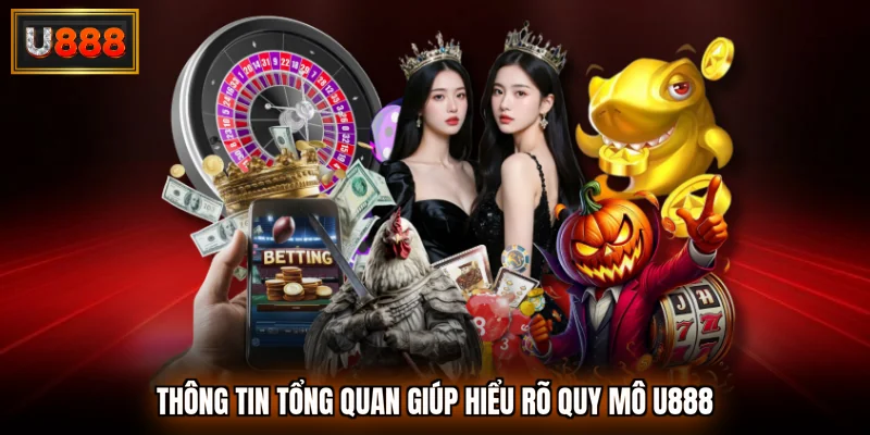 Thông tin tổng quan giúp hiểu rõ quy mô U888